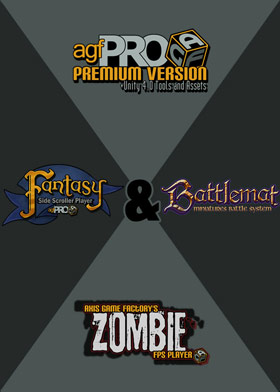 
    Mega Bundle - Axis Game Factory's AGFPRO 3.0 & Premium & Zombie & Fantasy & BattleMat DLC's
