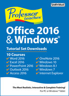 Professor Teaches Office 2016 & Windows 10