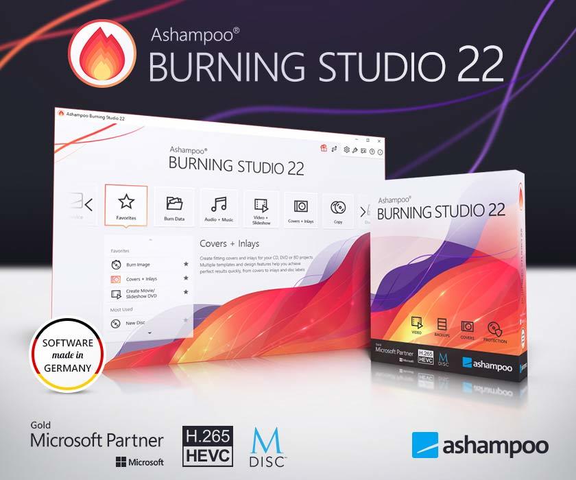 ashampoo burning studio offline music
