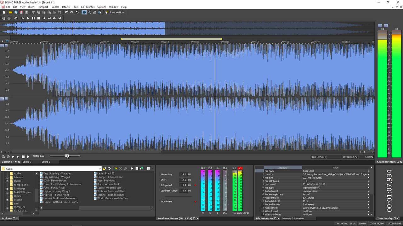 how to load new updates to sony sound forge pro 10