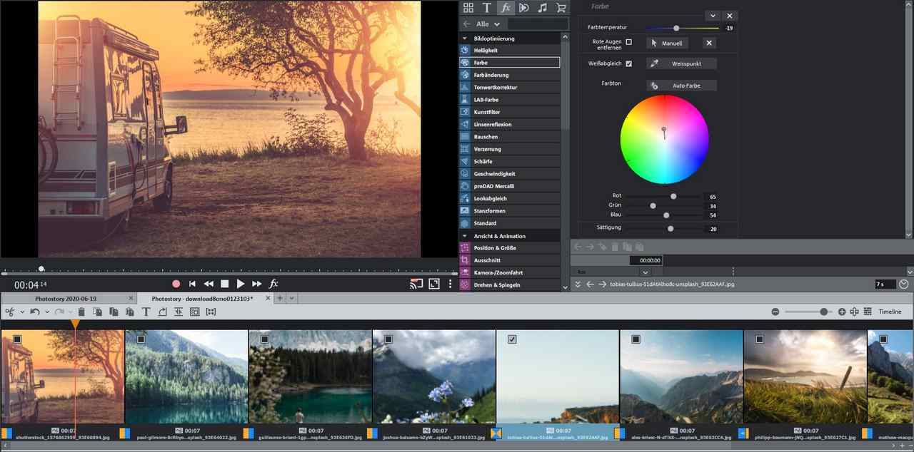 magix photostory deluxe 2021 tutorial